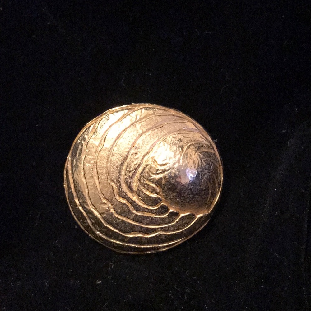 Brooch, stamped Lester Green.